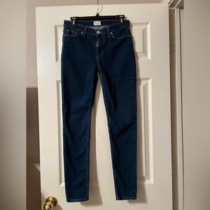 Hudson Jeans Natalie Midrise Super Skinny Jeans in Blue Size 27
